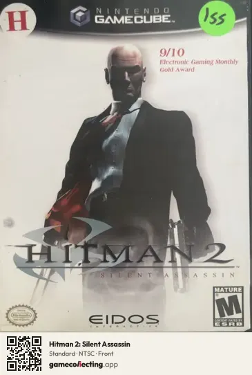 Hitman 2: Silent Assassin Nintendo GameCube, NTSC box front