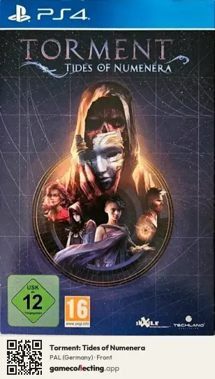Torment: Tides of Numenera PlayStation 4, Germany box front