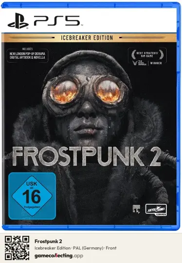 Frostpunk 2 PlayStation 5, Germany box front