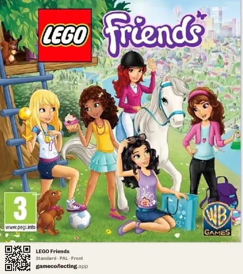 LEGO Friends Nintendo 3DS, PAL box front