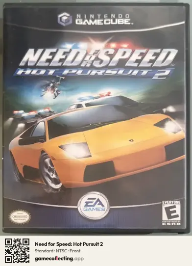 Need for Speed: Hot Pursuit 2 Nintendo GameCube, NTSC box front