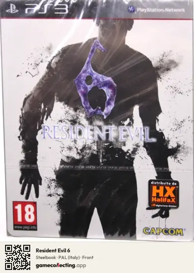 Resident Evil 6 PlayStation 3, Italy box front