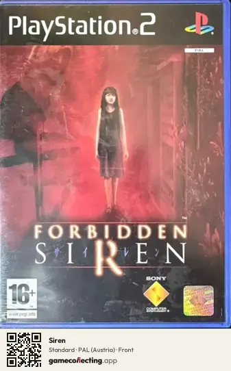 Siren PlayStation 2, Austria box front