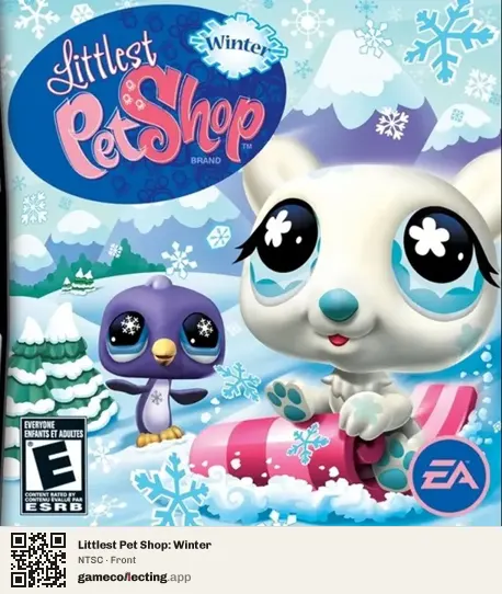 Littlest Pet Shop: Winter Nintendo DS, NTSC box front