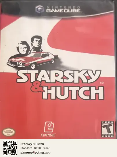 Starsky & Hutch Nintendo GameCube, NTSC box front