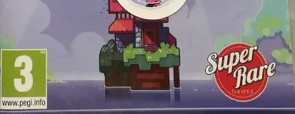 Tricky Towers, the PEGI square on its front