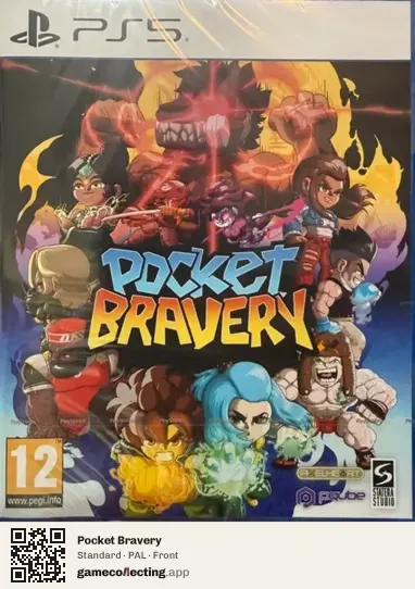 Pocket Bravery PlayStation 5, PAL box front
