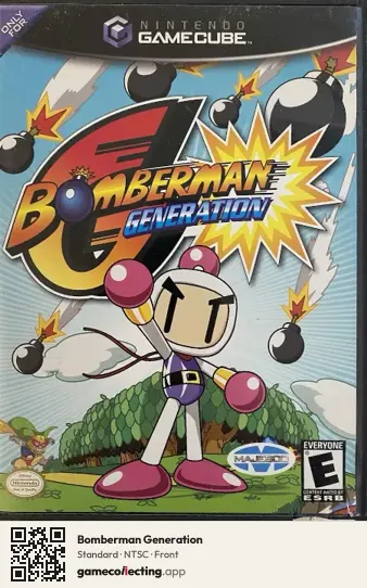 Bomberman Generation Nintendo GameCube, NTSC box front