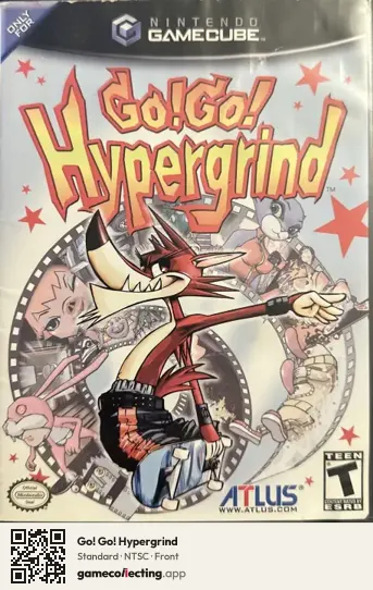 Go! Go! Hypergrind Nintendo GameCube, NTSC box front