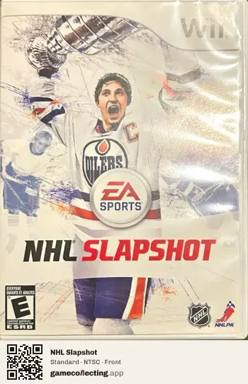NHL Slapshot Nintendo Wii, NTSC box front