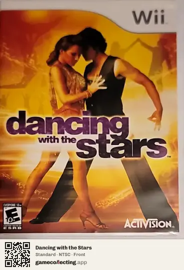 Dancing with the Stars Nintendo Wii, NTSC box front