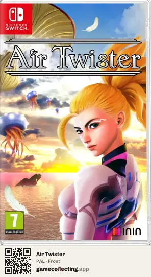 Air Twister Nintendo Switch, PAL box front