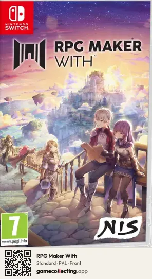 RPG Maker With Nintendo Switch, PAL box front