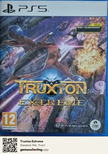 Truxton Extreme PlayStation 5, PAL box front