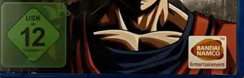 Dragon Ball Xenoverse 2, the USK square on its front
