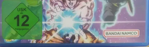 Dragon Ball: Sparking! Zero, the USK square on its front