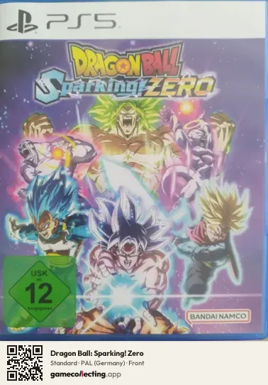 Dragon Ball: Sparking! Zero PlayStation 5, Germany box front