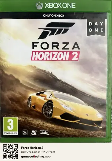 Forza Horizon 2 Xbox One, PAL box front