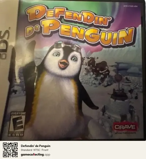 Defendin' de Penguin Nintendo DS, NTSC box front
