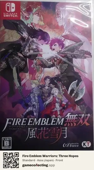 Fire Emblem Warriors: Three Hopes Nintendo Switch, Asia box front