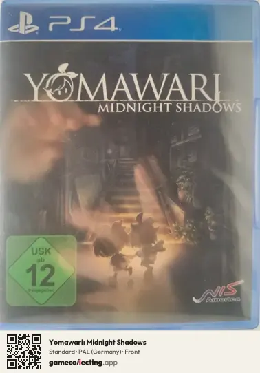 Yomawari: Midnight Shadows PlayStation 4, Germany box front