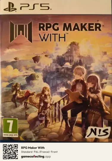 RPG Maker With PlayStation 5, France box front