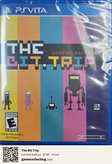 The Bit.Trip PlayStation Vita, NTSC box front
