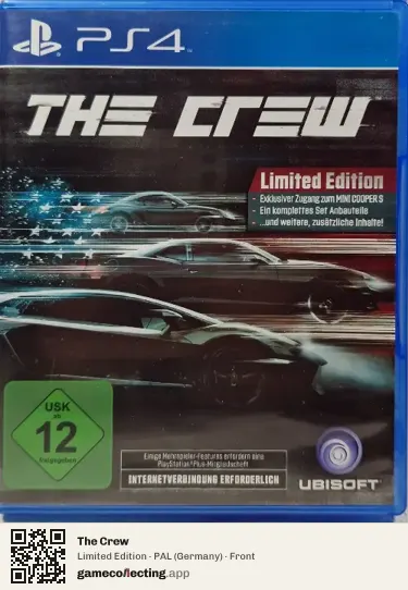 The Crew PlayStation 4, Germany box front