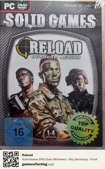 Reload Computer, Germany box front