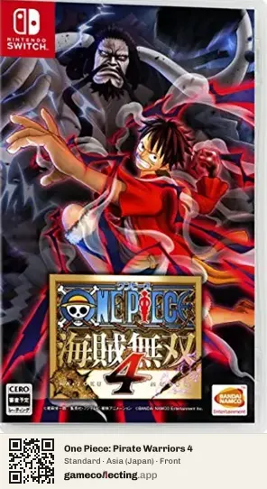 One Piece: Pirate Warriors 4 Nintendo Switch, Japan box front