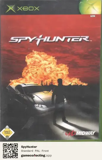 SpyHunter Xbox, PAL box front