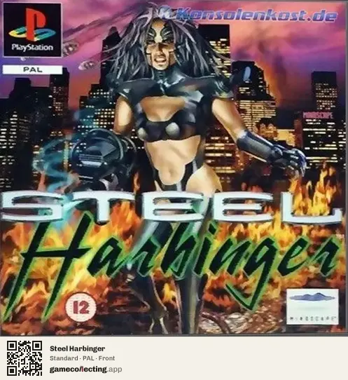 Steel Harbinger PlayStation, PAL box front