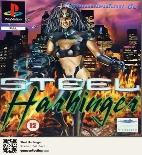 Steel Harbinger PlayStation, PAL box front