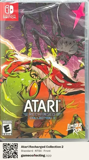 Atari Recharged Collection 2 Nintendo Switch, NTSC box front