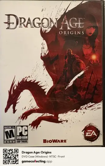 Dragon Age: Origins Computer, NTSC box front