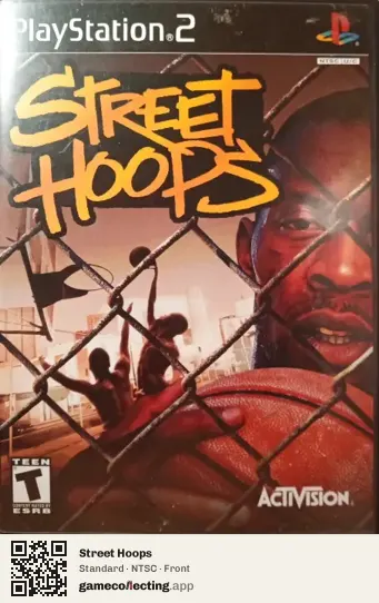 Street Hoops PlayStation 2, NTSC box front