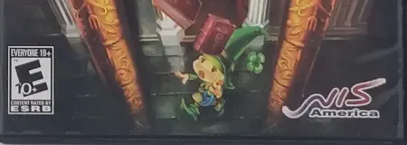 GrimGrimoire, the ESRB box on its front