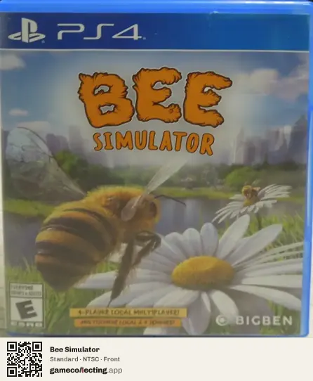 Bee Simulator PlayStation 4, NTSC box front