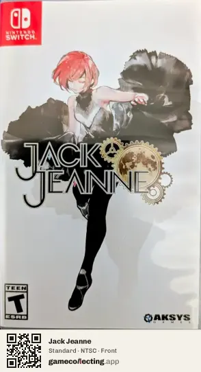 Jack Jeanne Nintendo Switch, NTSC box front
