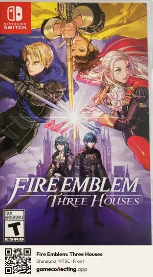 Fire Emblem: Three Houses Nintendo Switch, NTSC box front