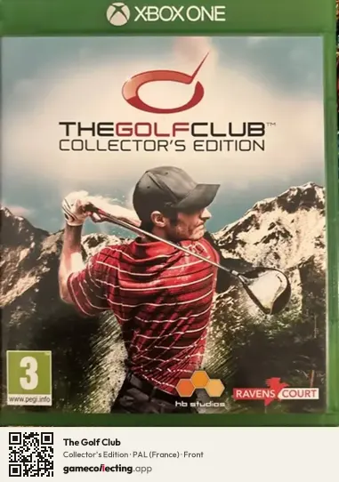 The Golf Club Xbox One, France box front