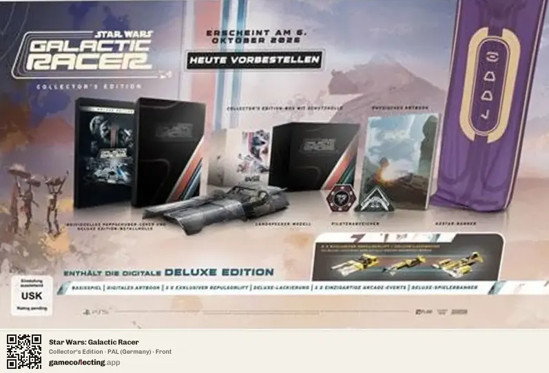 Star Wars: Galactic Racer Xbox Series X, Germany box front