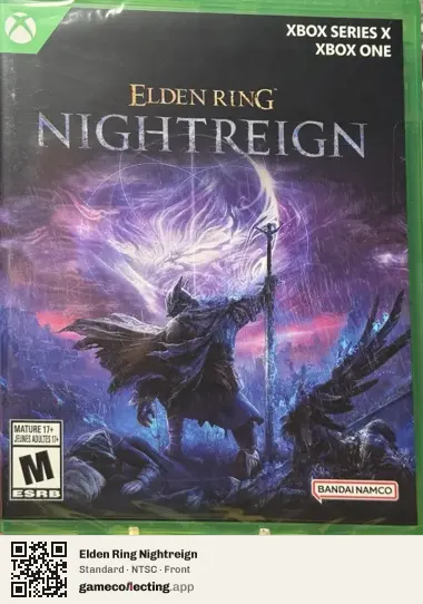 Elden Ring Nightreign Xbox Series X, NTSC box front