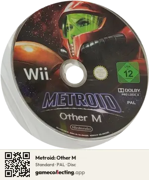 Metroid: Other M Nintendo Wii, PAL disc