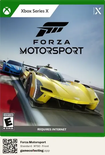 Forza Motorsport Xbox Series X, NTSC box front