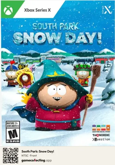 South Park: Snow Day! Xbox Series X, NTSC box front