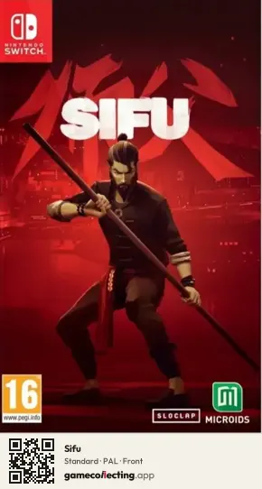 Sifu Nintendo Switch, PAL box front