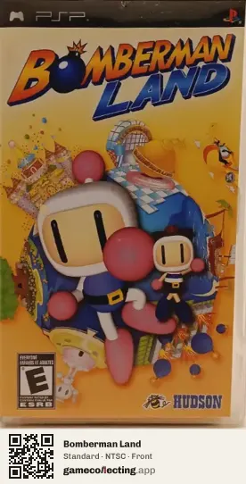 Bomberman Land PlayStation Portable, NTSC box front