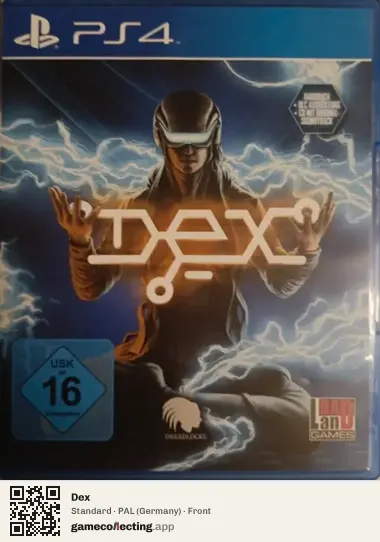 Dex PlayStation 4, Germany box front