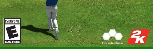 The Golf Club 2019 Featuring PGA Tour, the ESRB box on its front